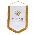 Gagliardetto istituzionale FISAR serigrafato 4 colori 35x25 - Solo per Delegazioni 