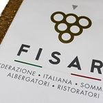 Gagliardetto istituzionale FISAR serigrafato 4 colori 35x25 - Solo per Delegazioni 